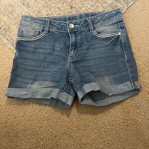 Faded Glory Denim Blue Girls Shorts